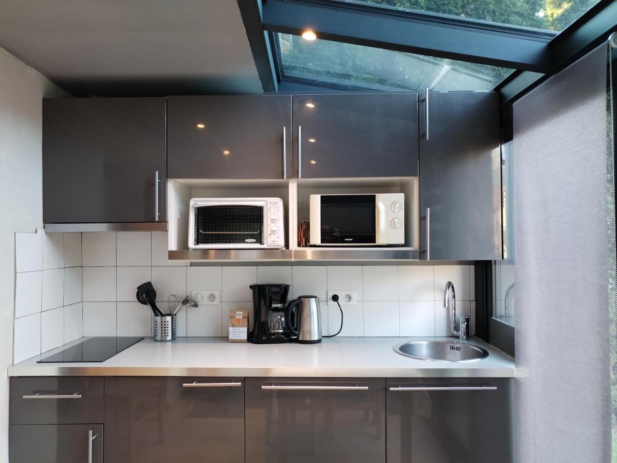 Cuisine ou kitchenette dans l'établissement Café-Hôtel Le Morillon, Domaine du Grand Massif-Samoëns