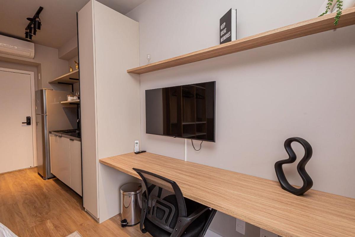 Studio 312 Vila Madalena Luxuoso Completo - Housity