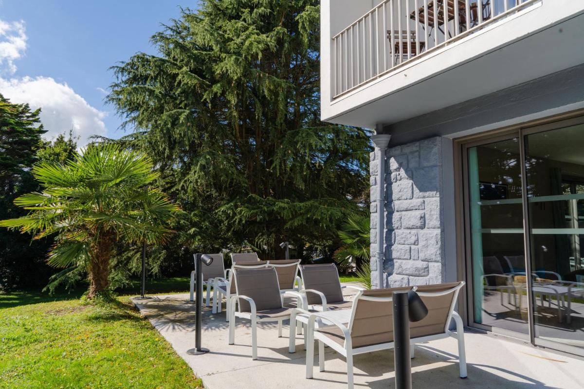 Jardin de l'établissement Le Galet Hotel & Spa