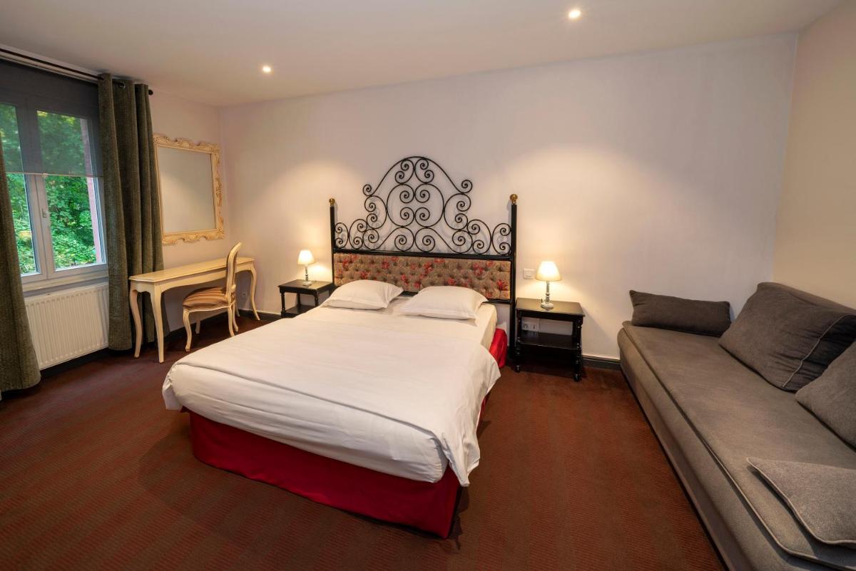 Un ou plusieurs lits dans un hébergement de l'établissement Hôtel du Parc, Restaurant, Spa & Wellness