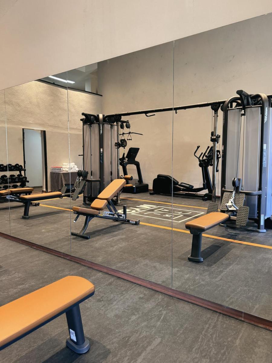 Gimnasio o instalaciones de fitness de Hotel Hita "Nature Experience" for all
