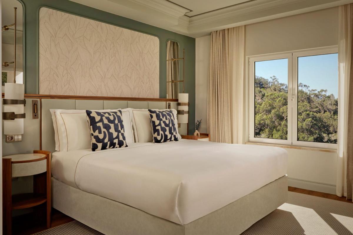 Uma cama ou camas num quarto em Penha Longa Resort
