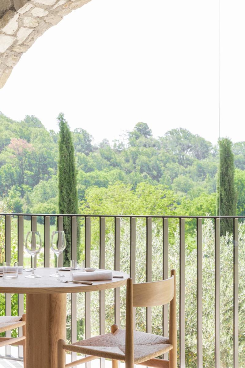 Balcon ou terrasse dans l'établissement Le Couvent des Minimes, un Hôtel & Spa L'Occitane en Provence