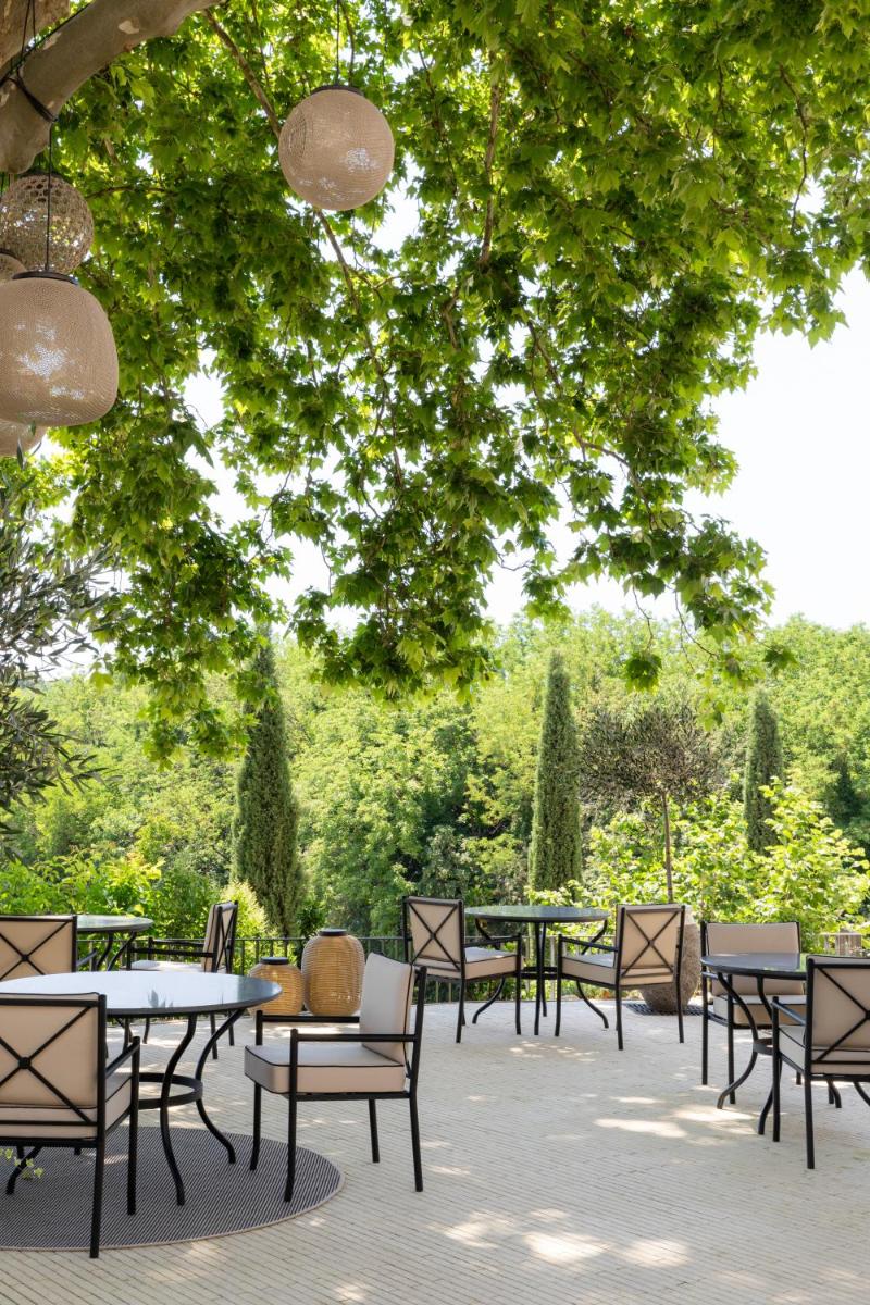 Jardin de l'établissement Le Couvent des Minimes, un Hôtel & Spa L'Occitane en Provence
