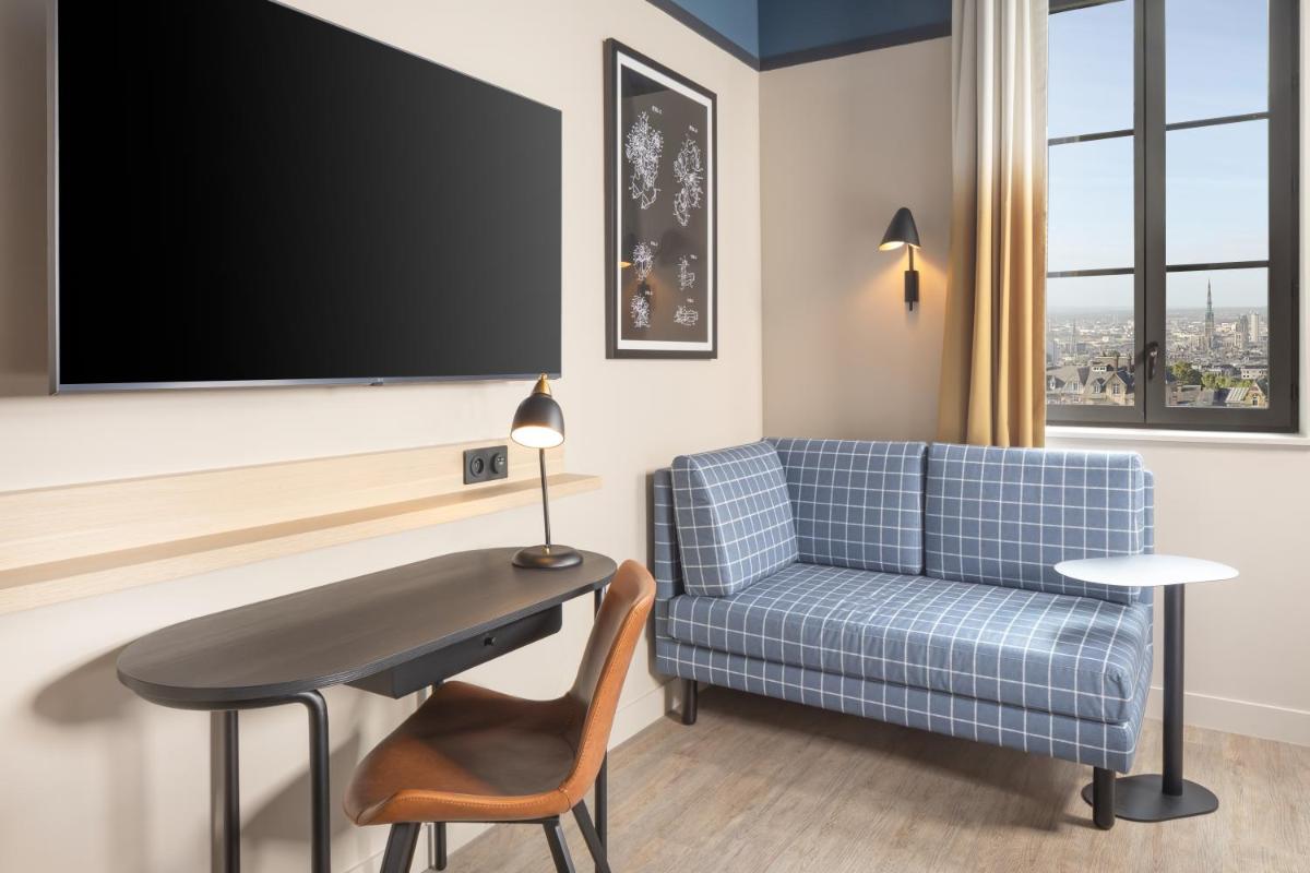 Télévision ou salle de divertissement dans l'établissement Hyatt Place Rouen