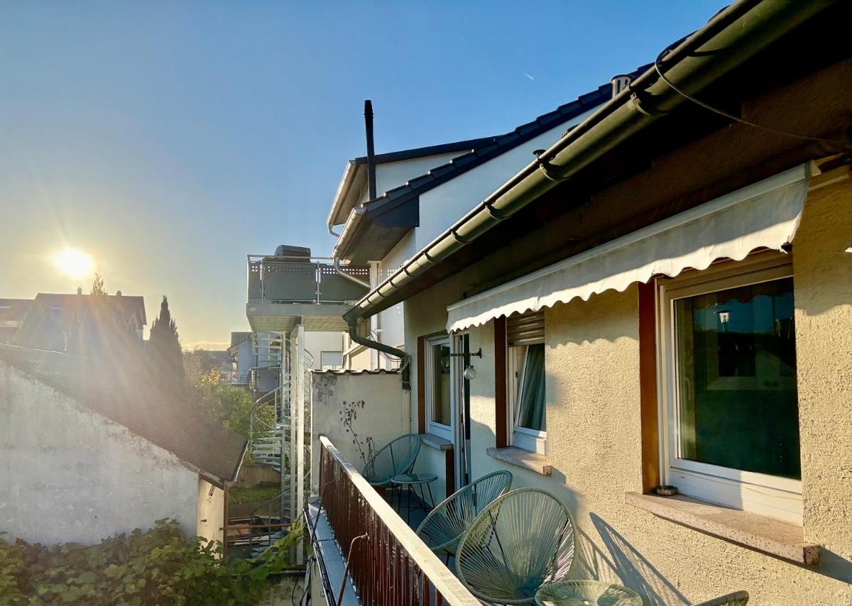 RelaxStay - Stilvolle Wohnung mit Balkon - ruhig & nahe Heidelberg - Housity