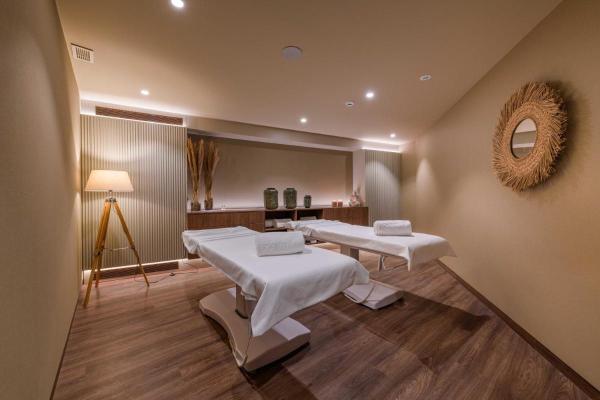 O spa e/ou outras comodidades de bem-estar em Dolinas Climbing Hotel
