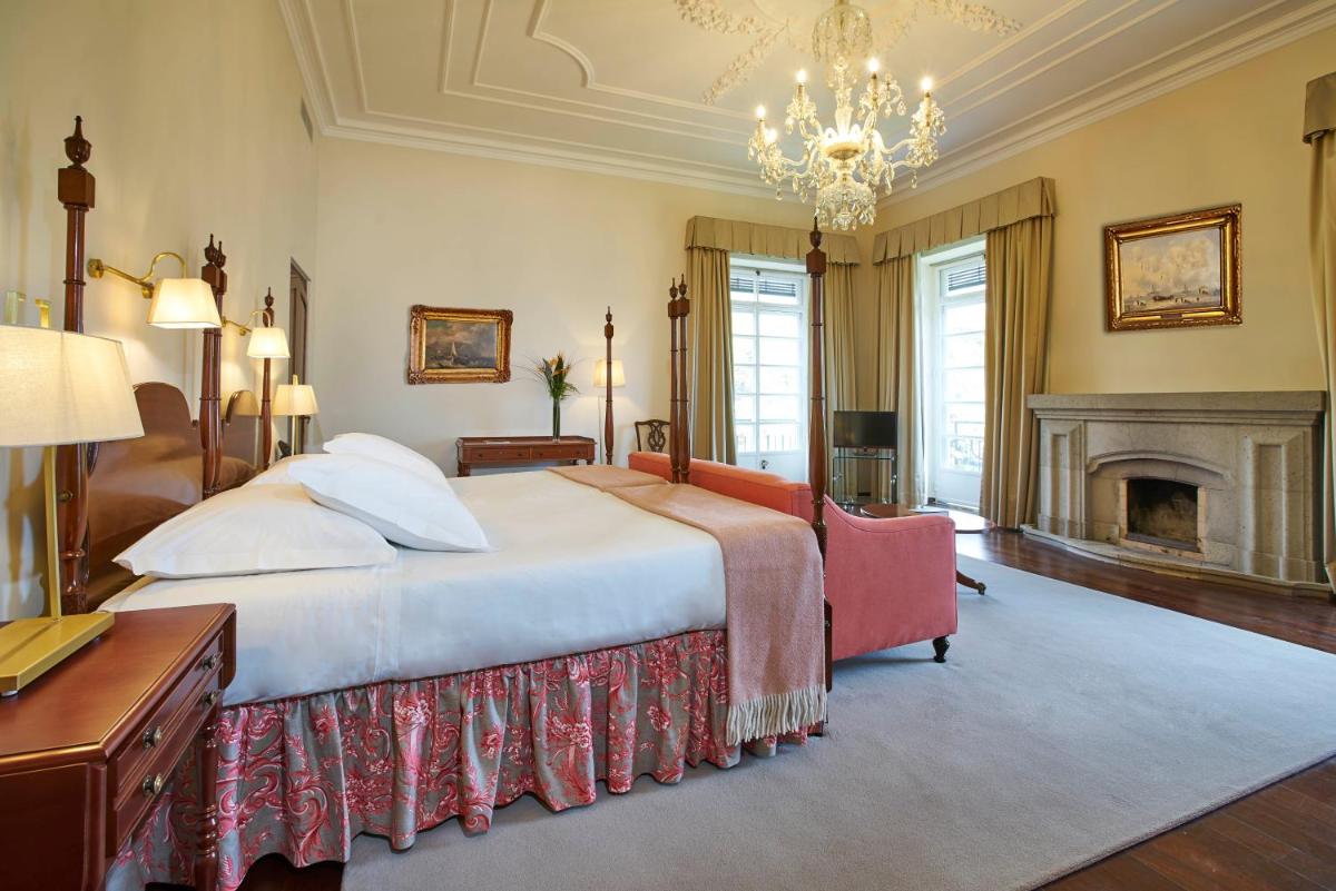 Uma cama ou camas num quarto em Quinta da Casa Branca - Small Luxury Hotels of the World