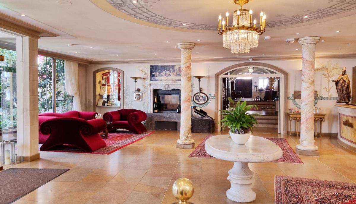 Ein Sitzbereich in der Unterkunft Boutique Hotel Residenz Winkler