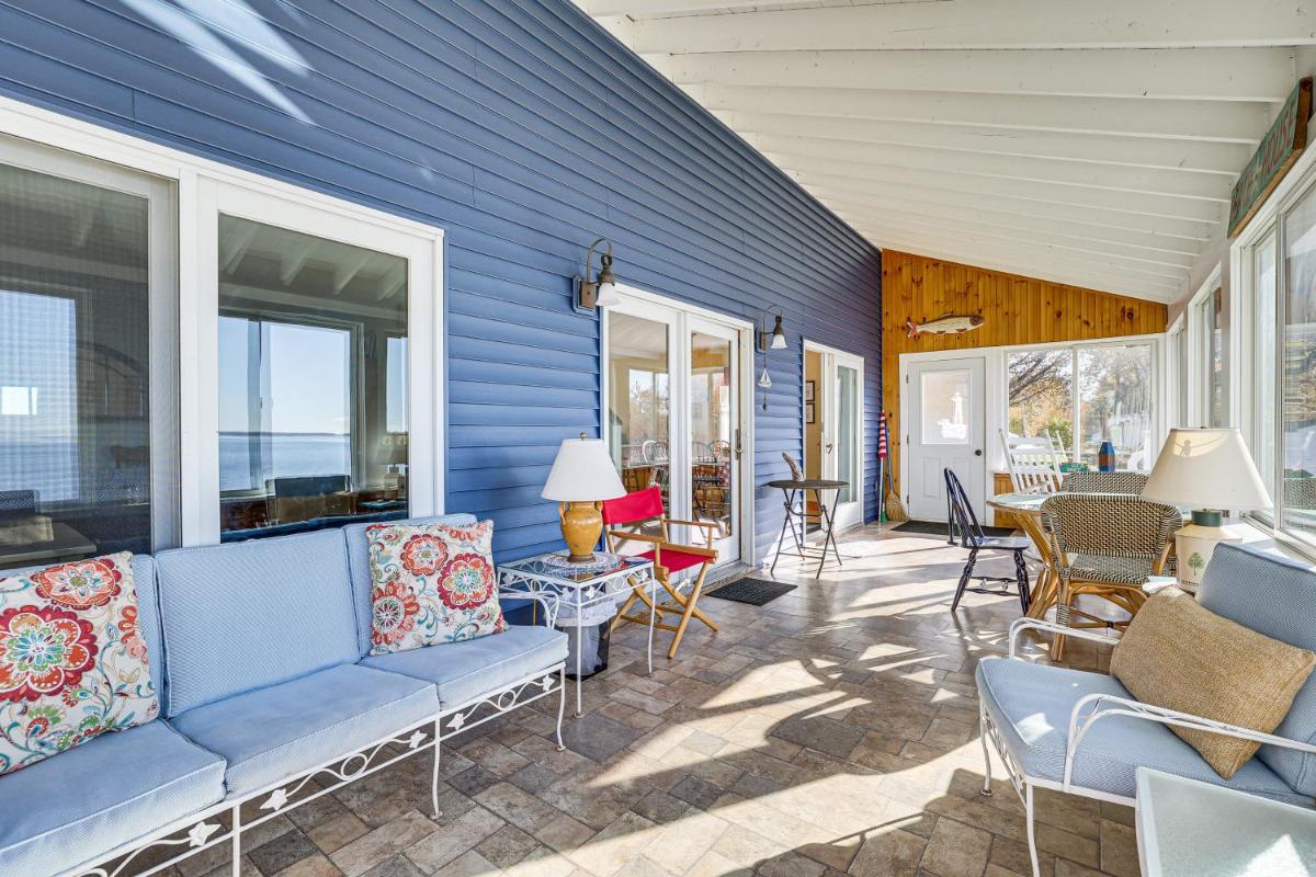 Waterfront Alburgh Getaway with Private Beach! - Housity