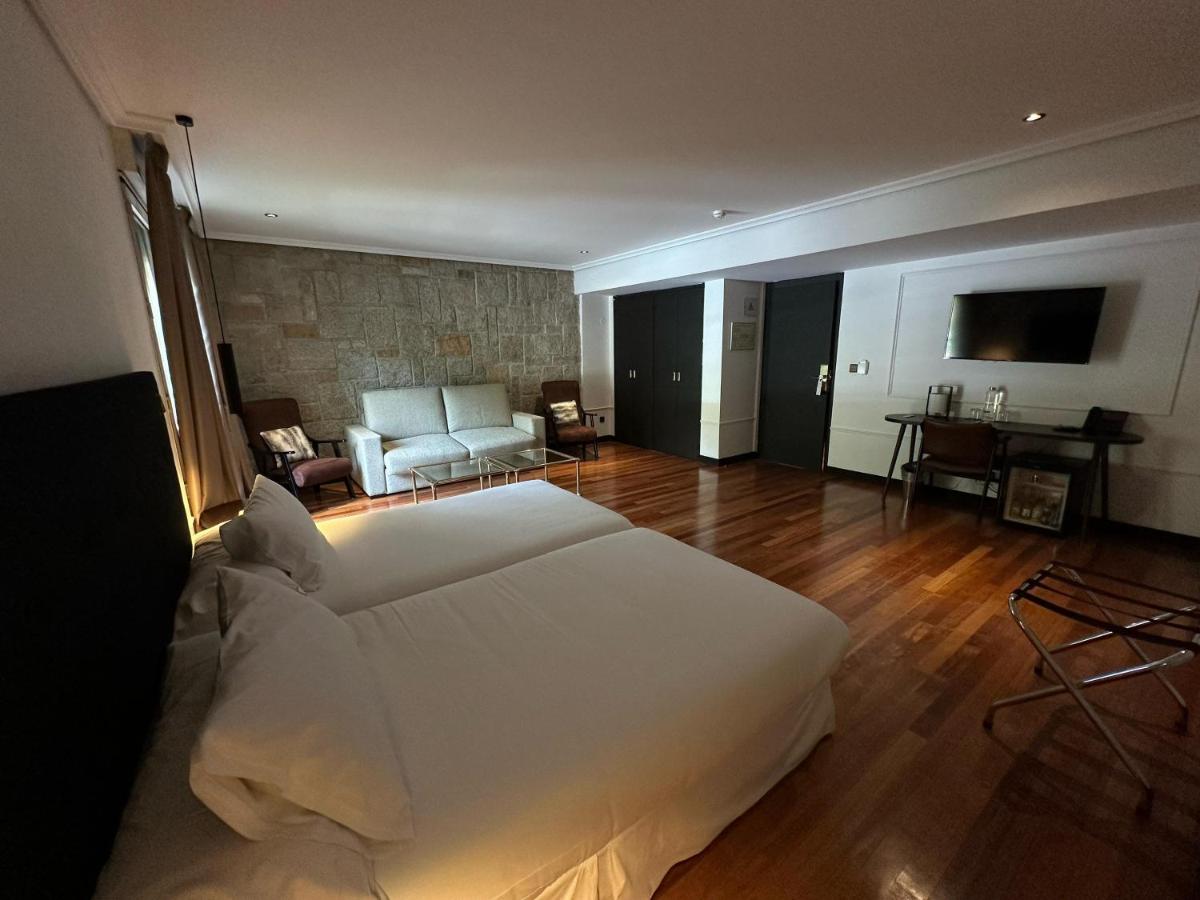 Cama o camas de una habitación en Hotel Hita "Nature Experience" for all