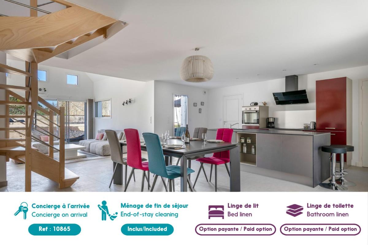 Grande maison pour 8 personnes à St Armel - Housity