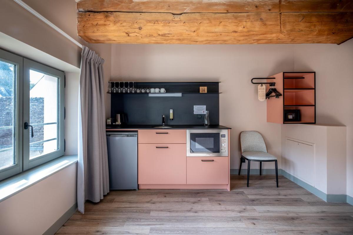 Cuisine ou kitchenette dans l'établissement La Maison Rabelais