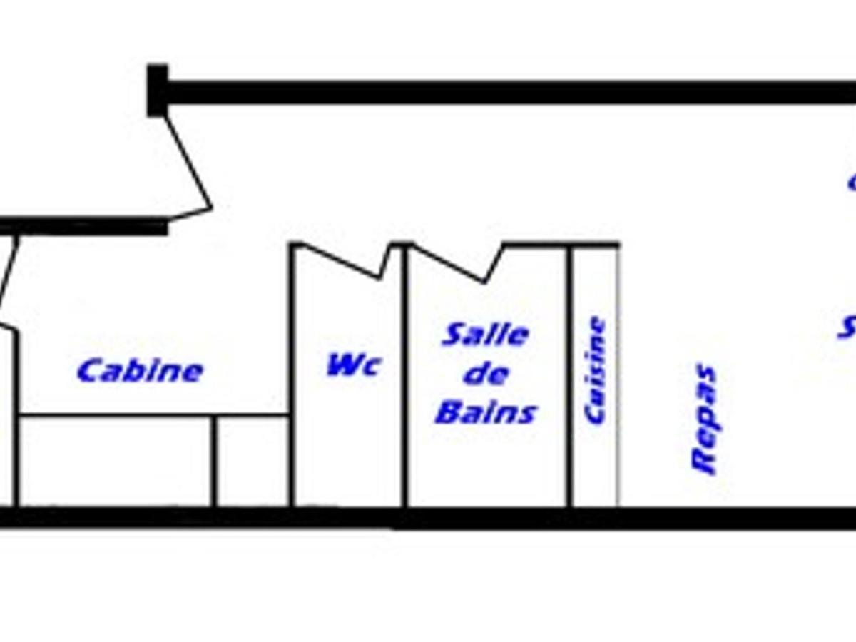 Les Saisies - Charmant 2 pièces cabine avec cheminée - 6 pers, plein sud, proche pistes - FR-1-293-20 - Housity