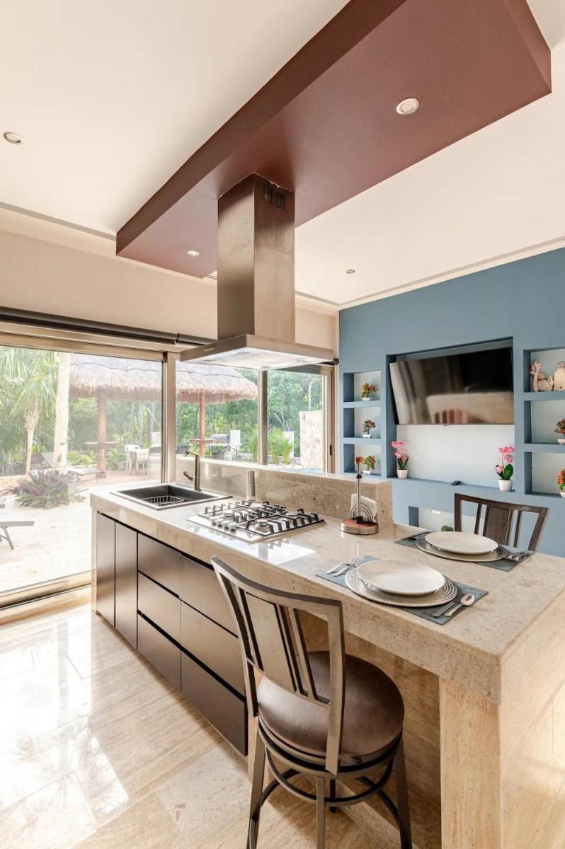 Departamento 2, Tulum Country Home, con Muelle de Pesca, Club de Playa, Alberca, Cenote y Campo de Golf, Contrata Day Pass Bahia Principe - Housity