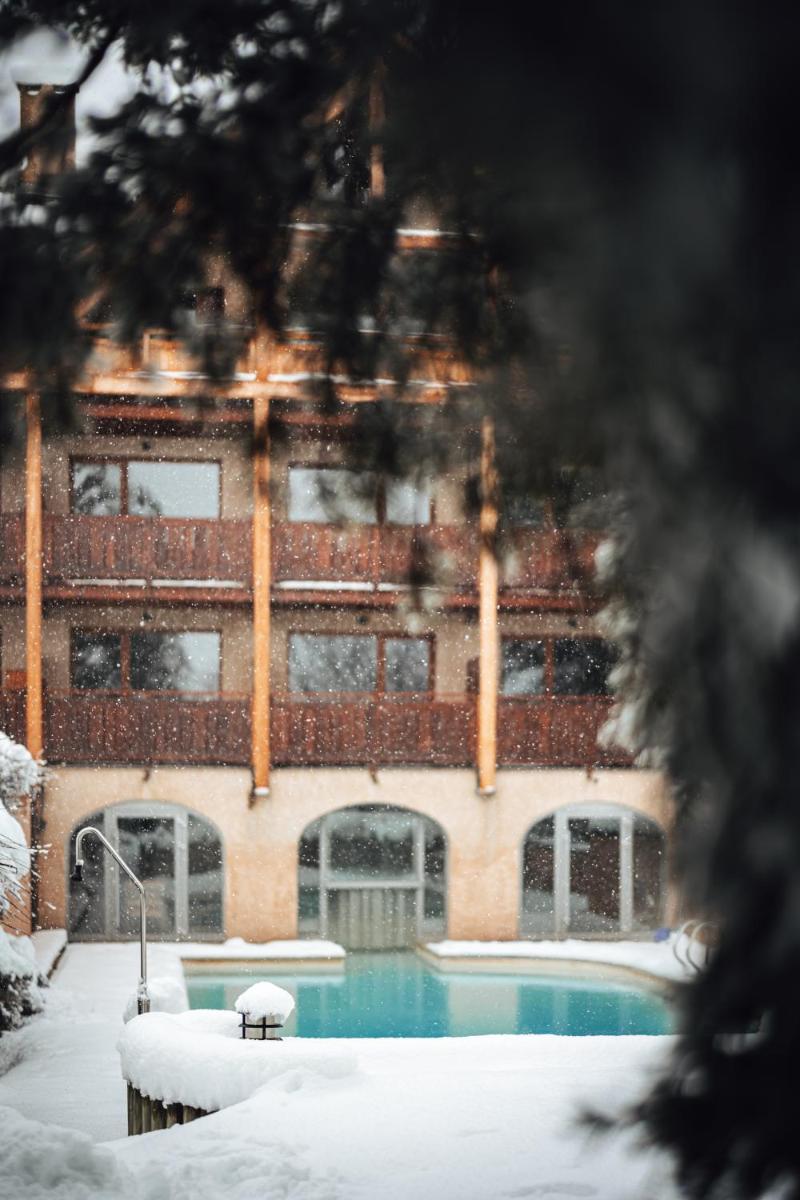 Piscine de l'établissement Alliey & Spa Piscine Appart-hôtel Serre chevalier ou située à proximité