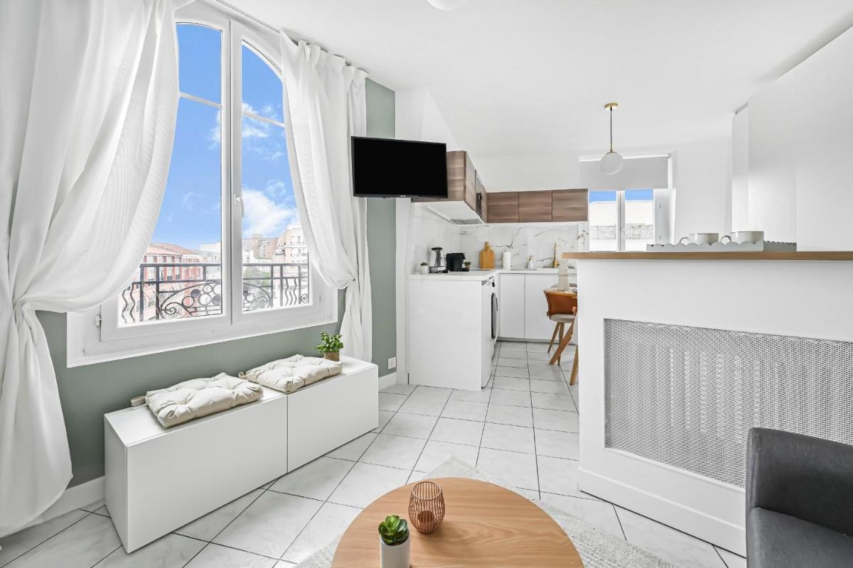 Suitetrails - Studio rénové cosy metro Paris 2pers wifi