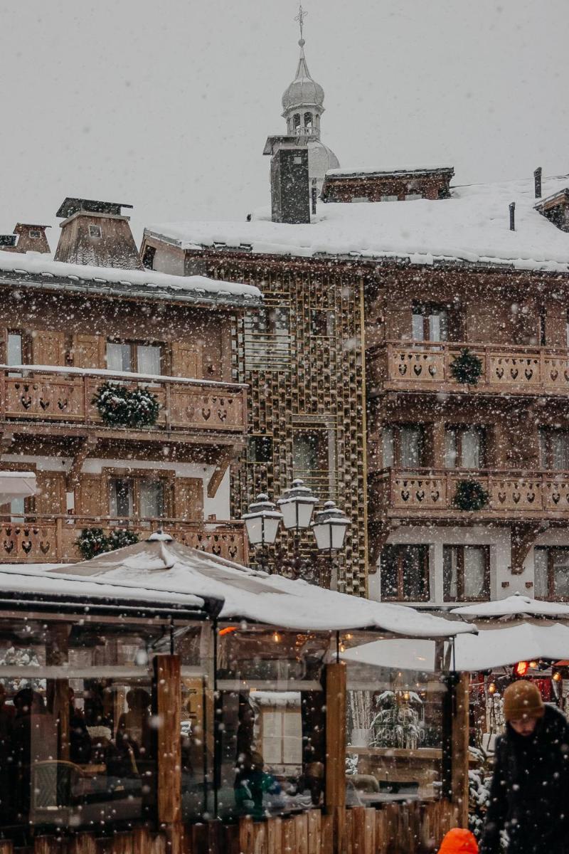 L'établissement Coeur de Megève en hiver