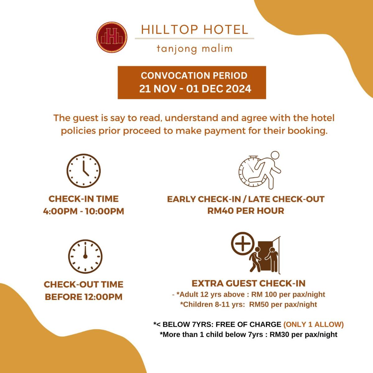 Hilltop Hotel Tanjung Malim - Housity