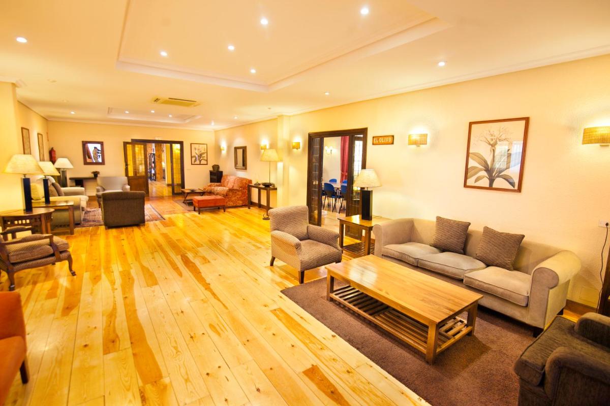Zona de estar de Hotel Rural Spa & Wellness Hacienda Los Robles