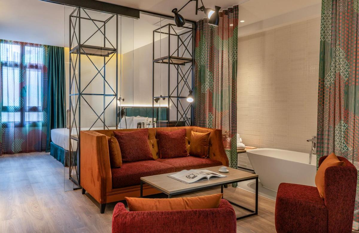 Zona de estar de Axel Hotel Bilbao - Adults Only