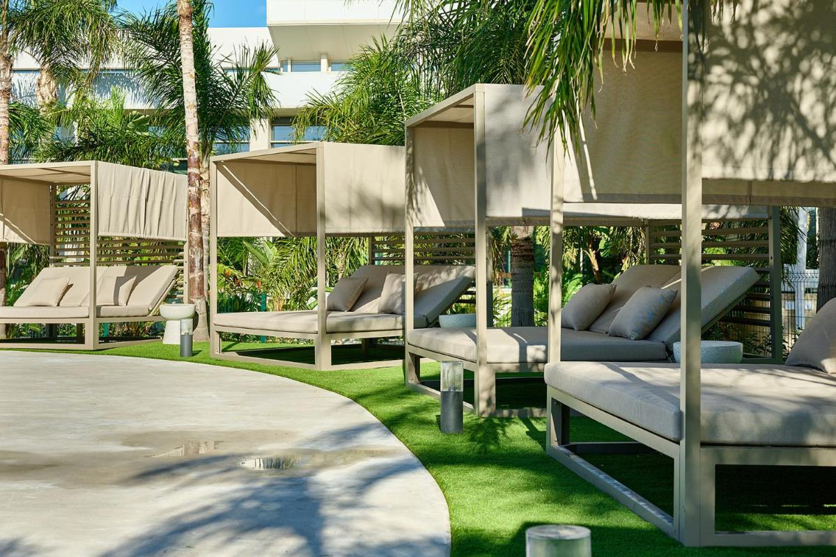 Jardín al aire libre en Calderona Wellness