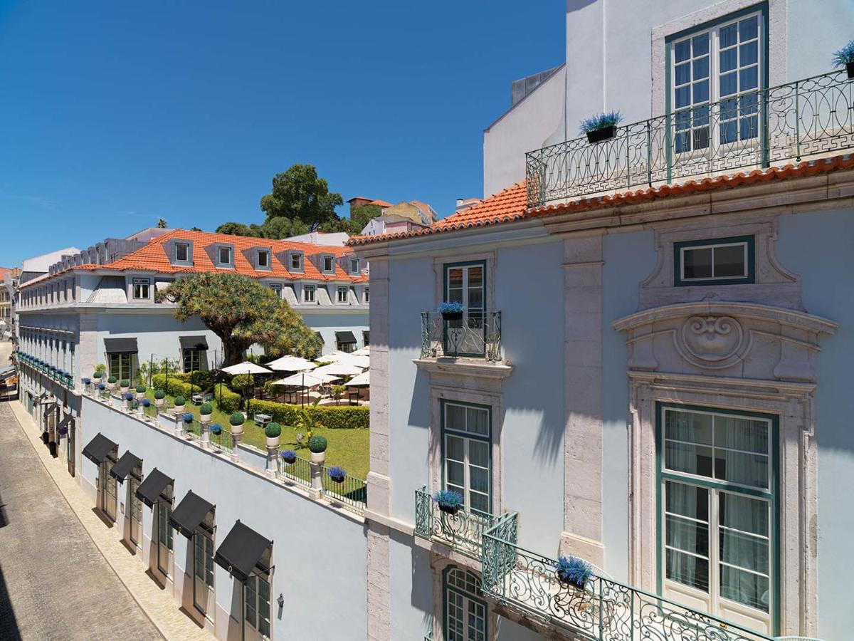 O edifício onde o hotel está situado