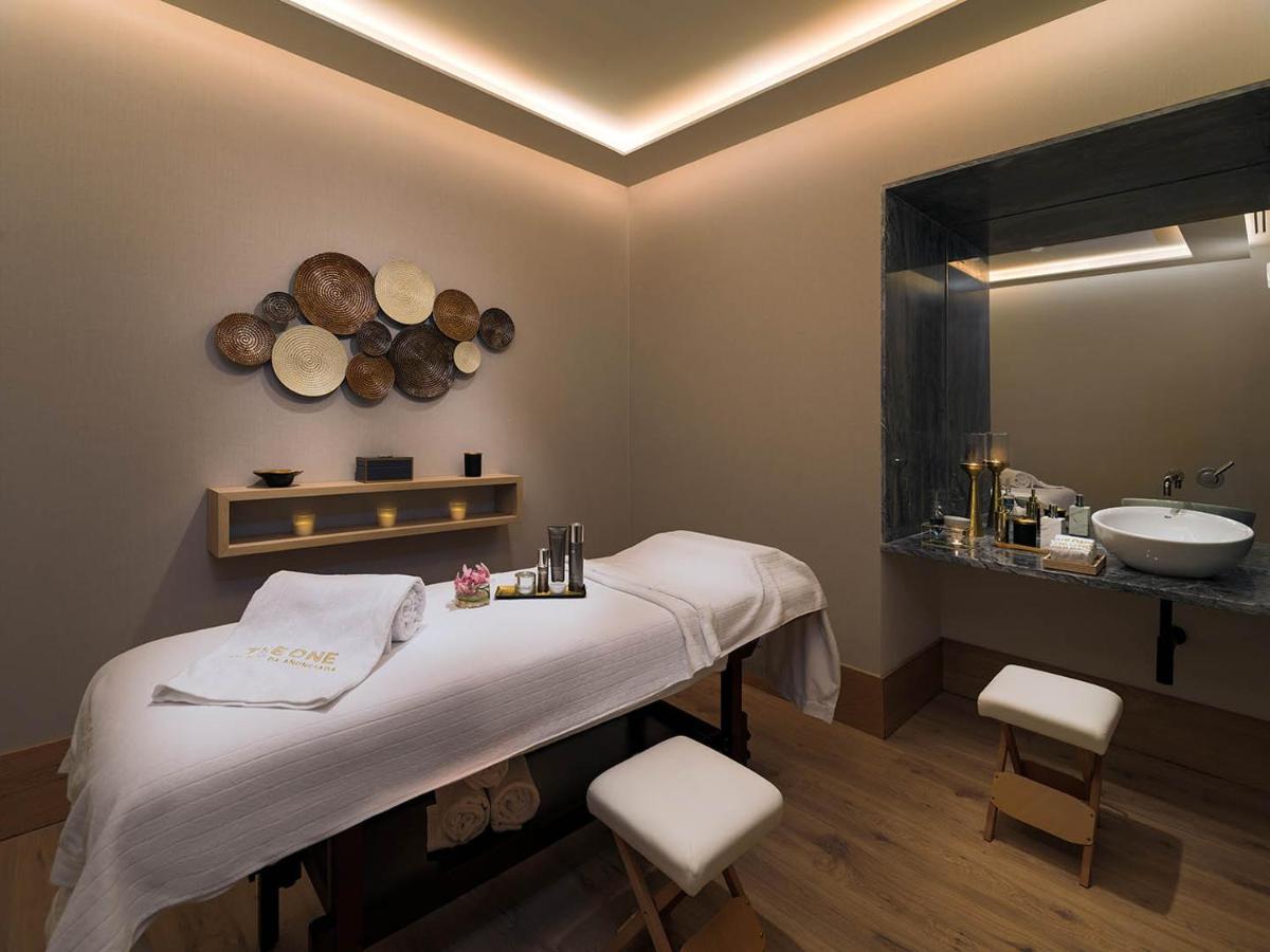 O spa e/ou outras comodidades de bem-estar em The One Palácio da Anunciada