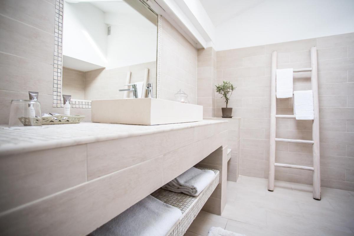 Salle de bains dans l'établissement La Regalido