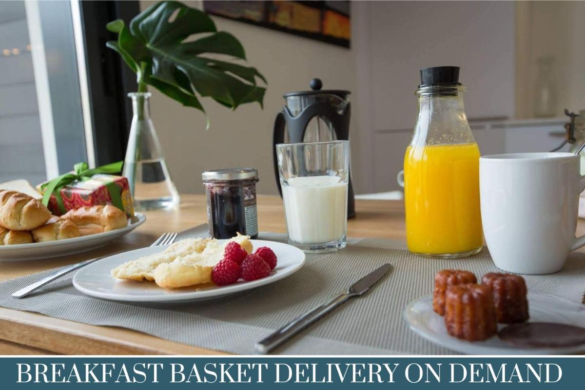 Options de petit-déjeuner proposées aux clients de l'établissement Cote Ouest