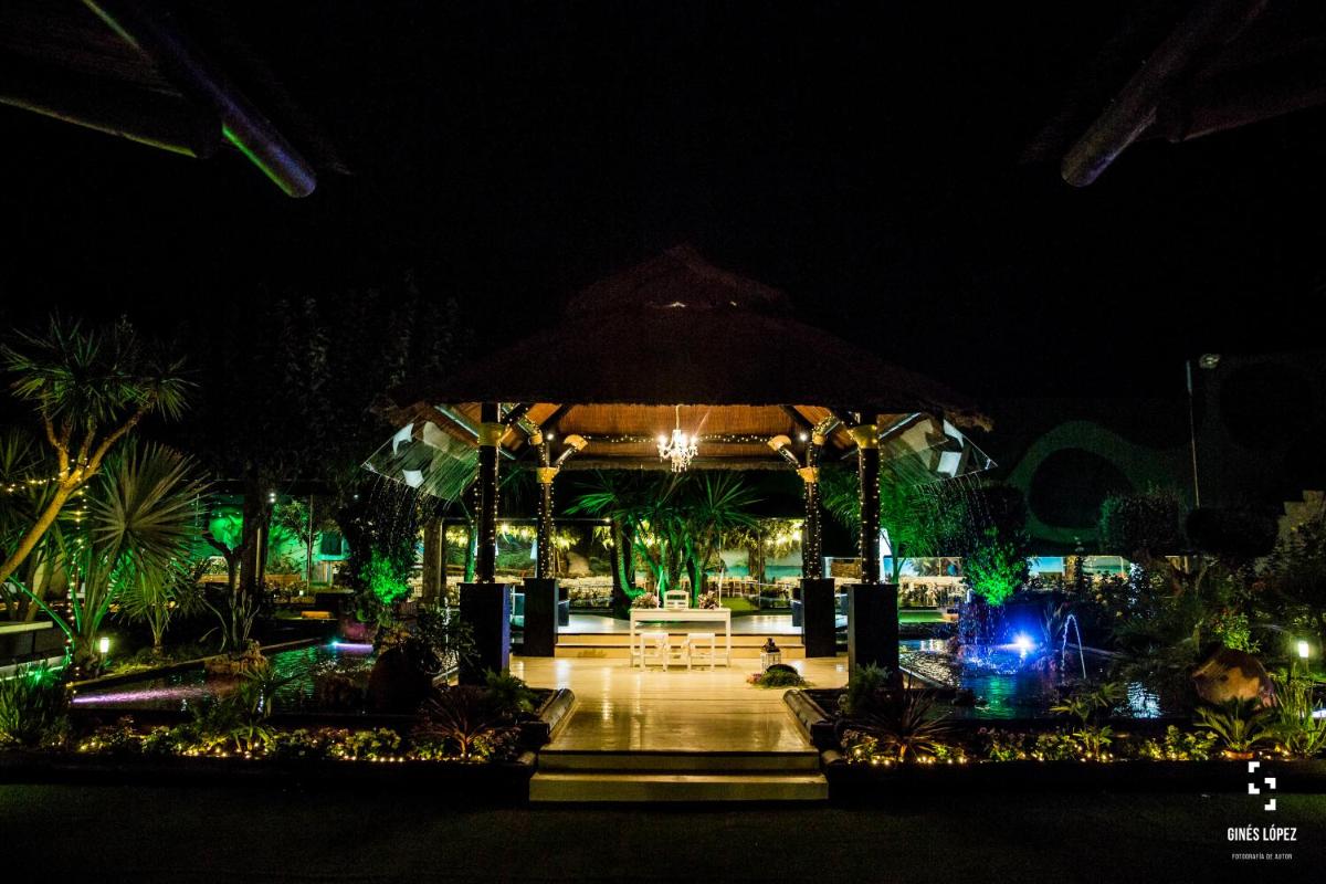 Jardín al aire libre en Executive Sport