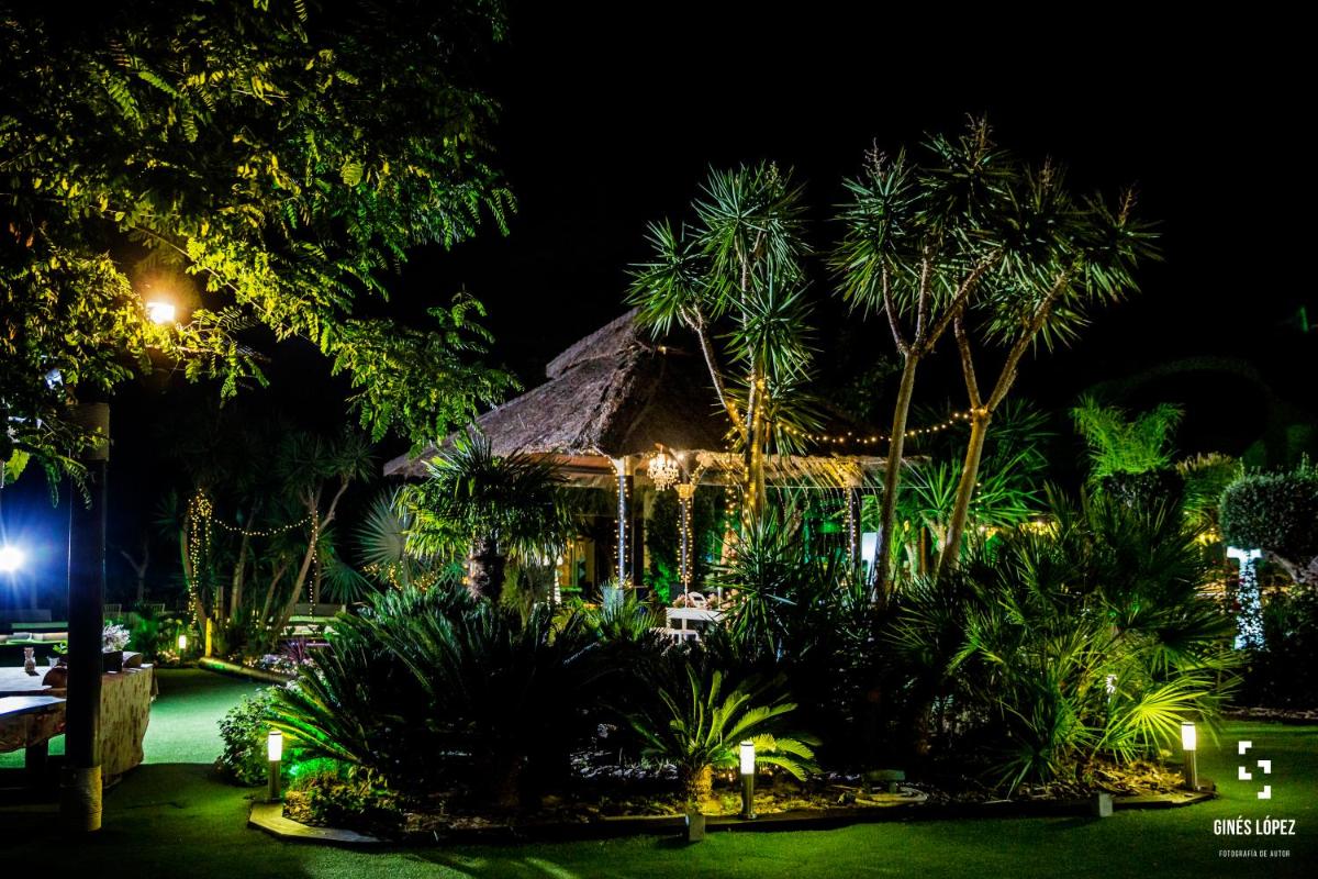 Jardín al aire libre en Executive Sport