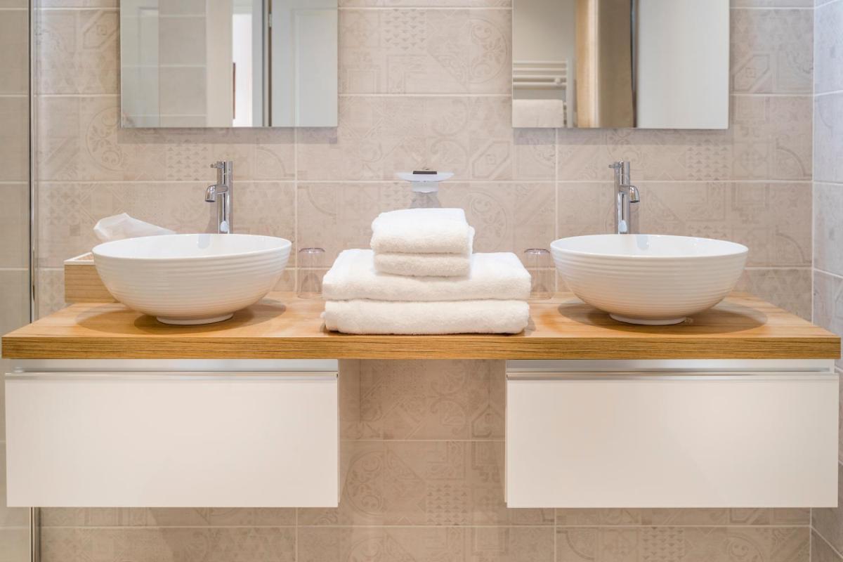 Salle de bains dans l'établissement Hotel Clos Castel Villas Spa