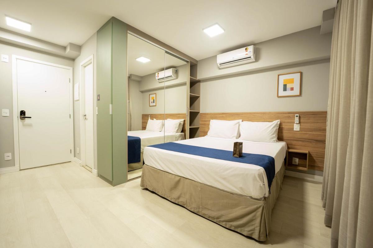 Apartamentos Studio Allure Moema - Com café da manhã opcional, Recepção e Valet 24 horas - Housity