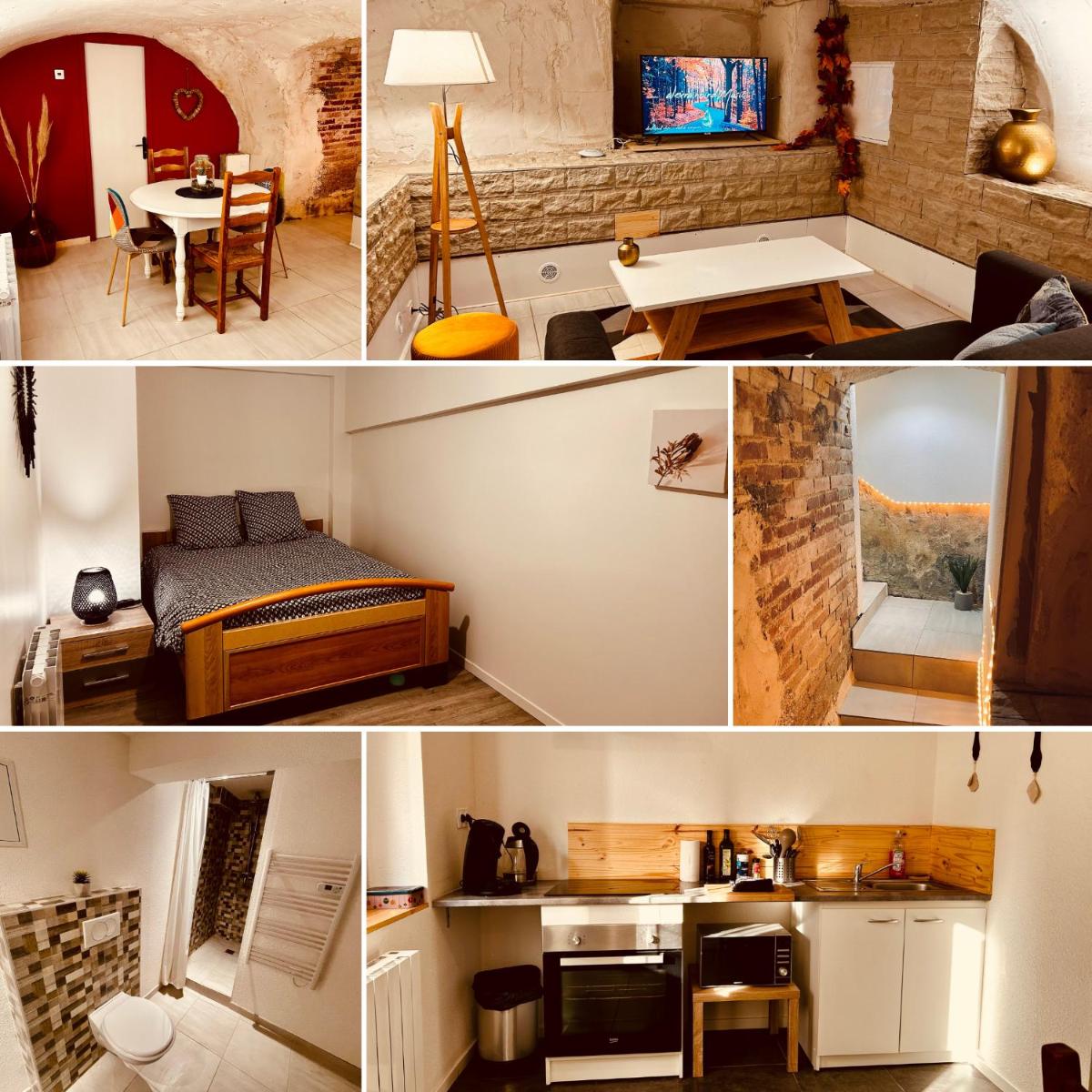 La Cave aux Lumières - RDC - Proche centre-ville - 2 chambres - Wifi - Housity