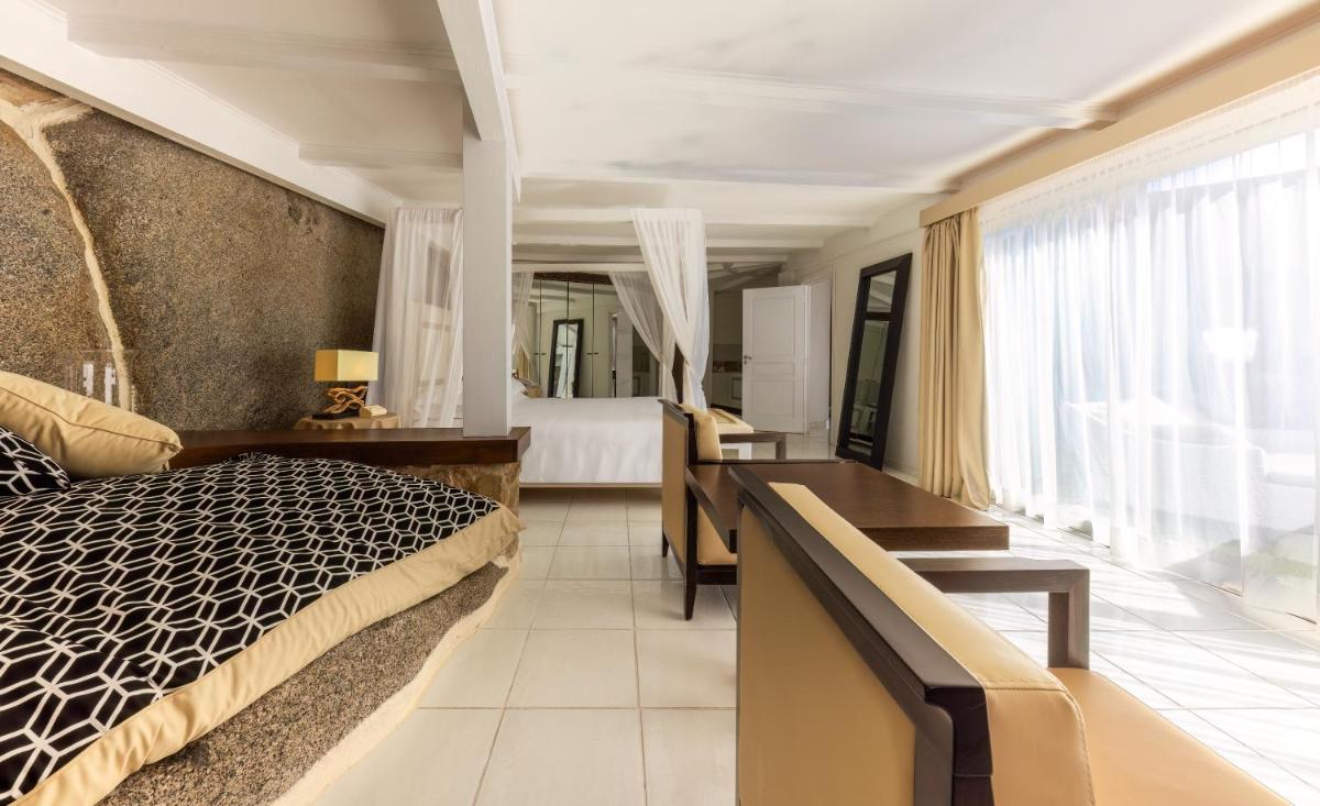 Un ou plusieurs lits dans un hébergement de l'établissement Hotel & SPA des Pecheurs