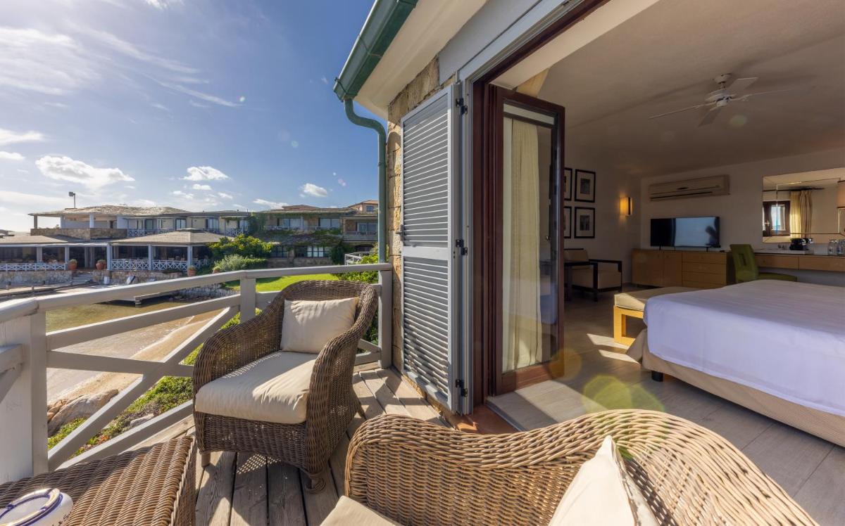 Balcon ou terrasse dans l'établissement Hotel & SPA des Pecheurs