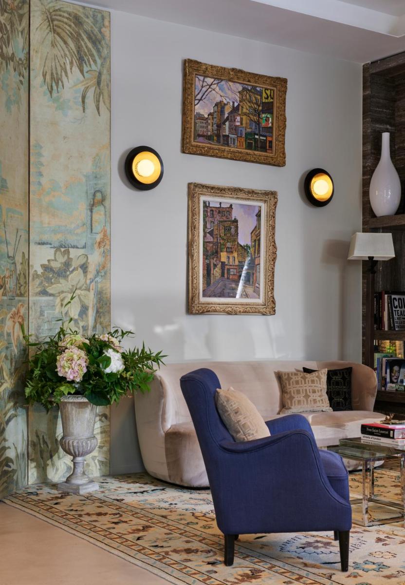 Coin salon dans l'établissement Maison Boissière BARNES Residences