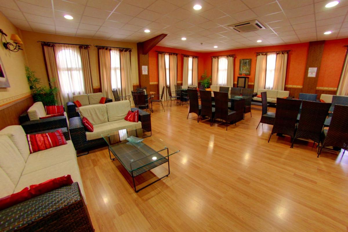 Zona de estar de Balneario San Andres