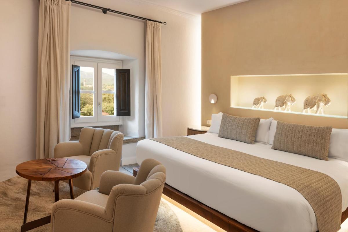 Cama o camas de una habitación en Mas Tapiolas