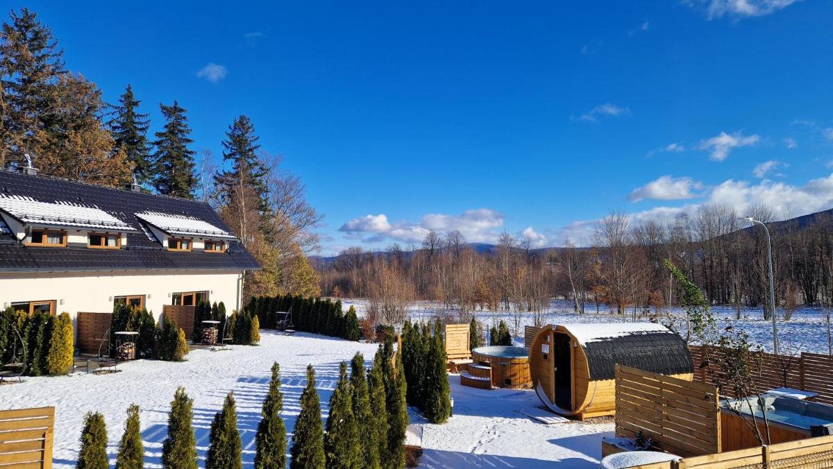 Widokowo - Domki z widokiem na Śnieżkę z Jacuzzi i Sauną - Housity