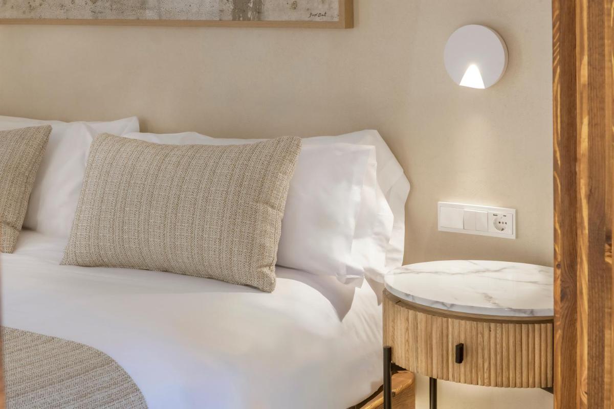 Cama o camas de una habitación en Mas Tapiolas