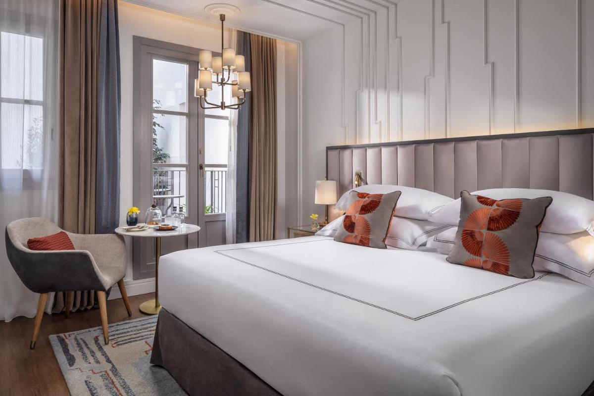 Cama o camas de una habitación en Gran Hotel Inglés - The Leading Hotels of the World