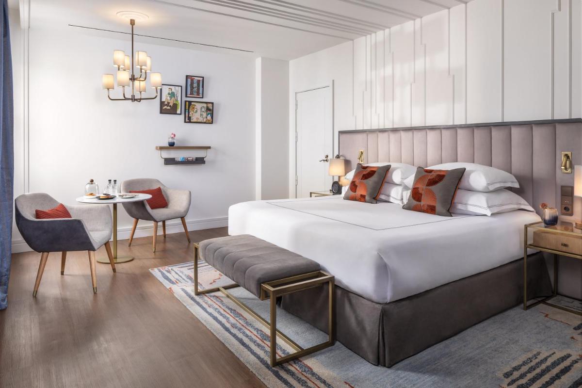 Cama o camas de una habitación en Gran Hotel Inglés - The Leading Hotels of the World