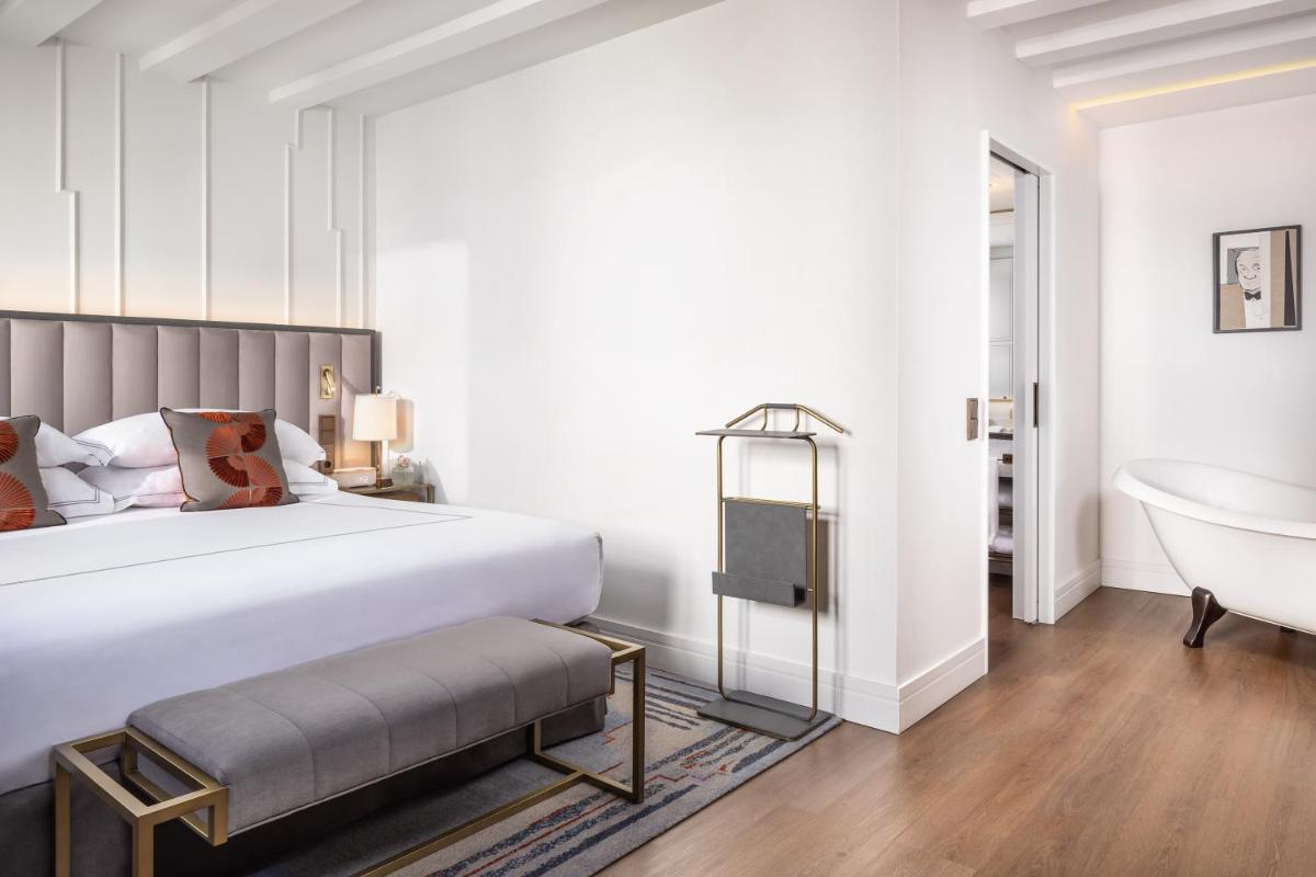 Cama o camas de una habitación en Gran Hotel Inglés - The Leading Hotels of the World