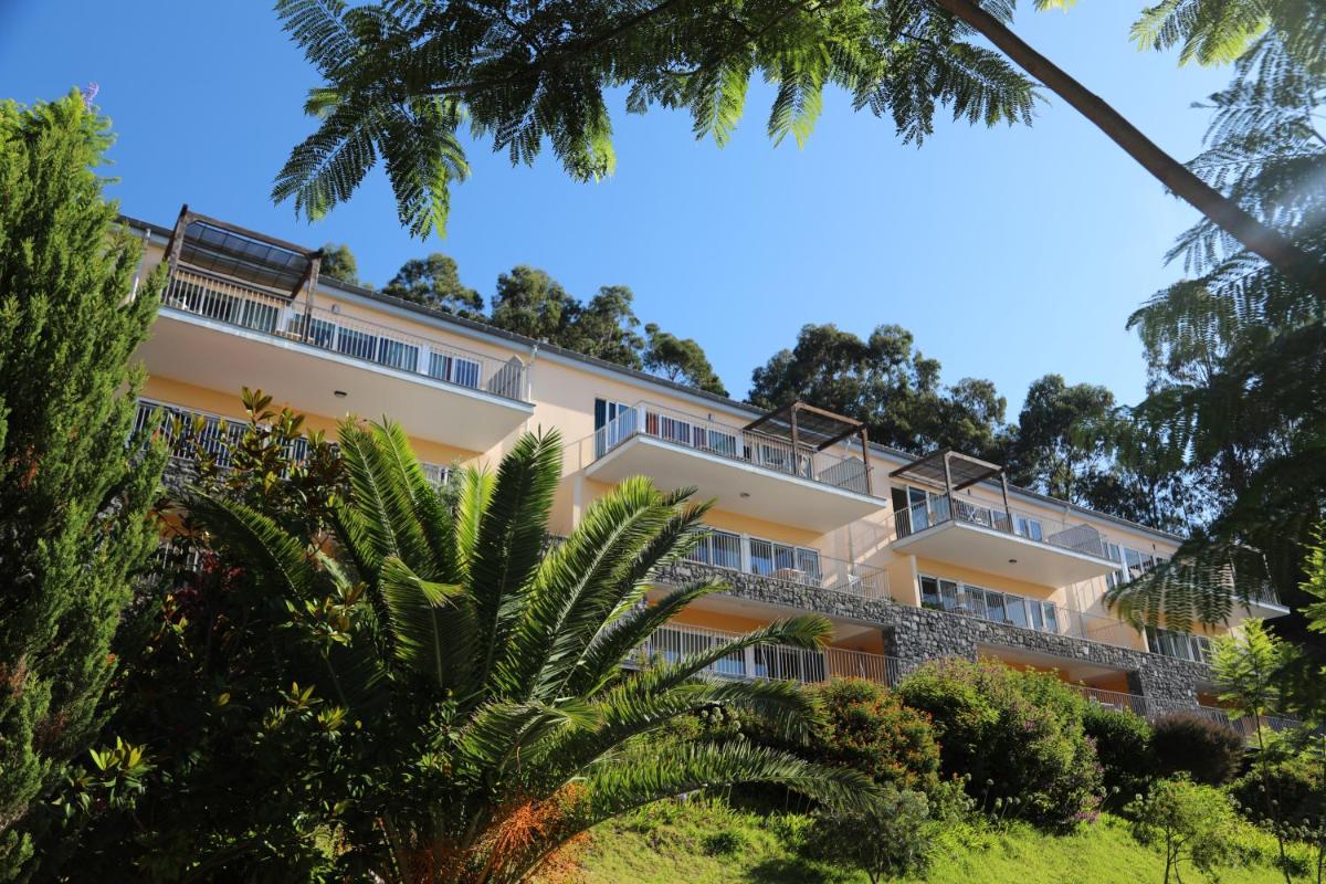 O edifício onde o resort está situado