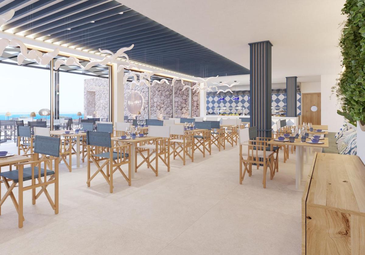 Un restaurante o sitio para comer en Iberostar Selection Es Trenc -New Opening-
