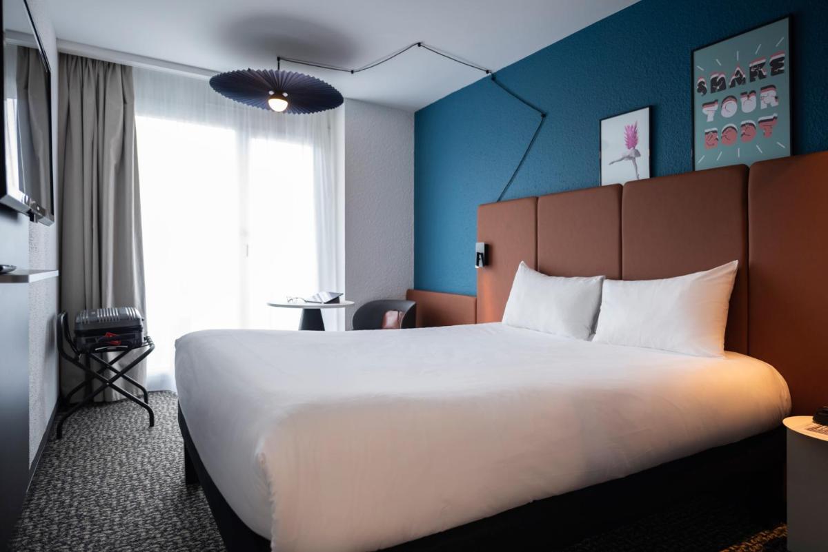 Un ou plusieurs lits dans un hébergement de l'établissement ibis La Baule Pornichet Plage