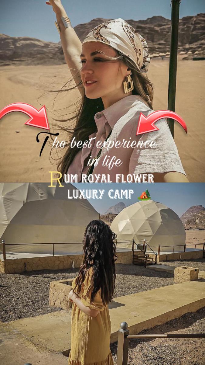 RUM ROYAL FLOWER lUXURY CAMP - Housity