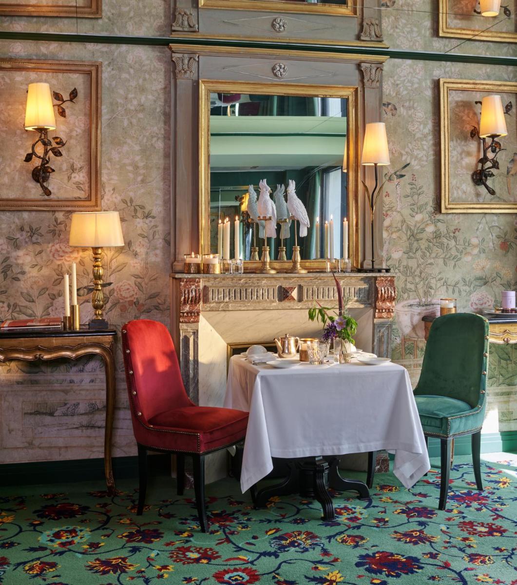 Coin salon dans l'établissement Maison Boissière BARNES Residences